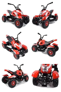 Super-Toys MEGA WIELKI QUAD MAVERICK Z NAPĘDEM 4X4, AMORTYZATORY, MIĘKKIE KOŁA,/BBH3588 BBH-3588-CZERWONY - Pojazdy elektryczne dla dzieci - miniaturka - grafika 31