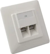 Gniazdka elektryczne - Digitus CAT 5e, Cl. D gniazdko elektryczne RJ-45 Biały, Pole - miniaturka - grafika 1