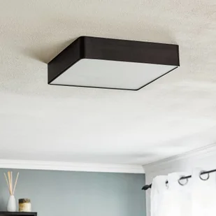 Euluna Lampa sufitowa Oro ze stali i szkła, czarna, 35cm - Lampy sufitowe - miniaturka - grafika 2