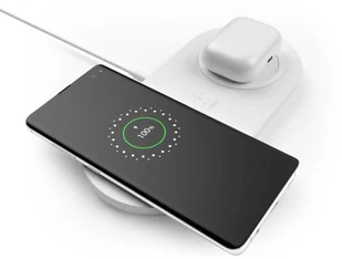 Belkin Ładowarka indukcyjna pad 2x10W Biała WIZ002vfWH - Ładowarki do telefonów - miniaturka - grafika 7