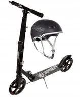 Hulajnogi - Hulajnoga Raven Straight Black z hamulcem + kask - miniaturka - grafika 1