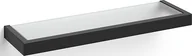 Półki łazienkowe - Zack Półka łazienkowa Linea 46,5 cm czarna 40574 - miniaturka - grafika 1