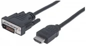 Kable komputerowe i do monitorów - Kabel Hdmi-dvi 24+1 Dual 1,8M - miniaturka - grafika 1