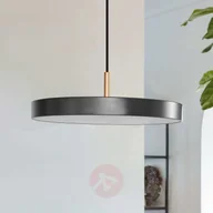 Lampy sufitowe - UMAGE Futurystyczna lampa wisząca LED Asteria, antracyt - miniaturka - grafika 1
