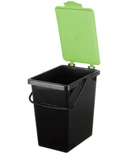 Wiadro Kosz Do Segregacji Z Pokrywą Polskie 10L ż - Kosze na śmieci - miniaturka - grafika 6