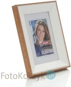 Ramki na zdjęcia - Icar Ramka drewniana, biało-dębowa DRZ (na zdjęcie 10x15 cm) - miniaturka - grafika 1
