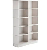 Meble do szkół i przedszkoli - AJ Produkty Regał RICO, 10 przegród, biały - miniaturka - grafika 1