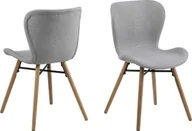 Krzesła - Actona Krzesło do jadalni Batilda A1 szary H000018250 - miniaturka - grafika 1