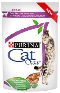 Purina Cat Chow Hairball Kurczak saszetka 85g - Mokra karma dla kotów - miniaturka - grafika 5