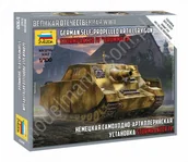 Modele do sklejania - Zvezda Niemieckie samobieżne działo artyleryjskie Sturmpanzer IV Brummbär 6244 - miniaturka - grafika 1