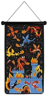 Janod Magnetyczna gra w rzutki Smoki, solution-bc-7032-0 - Układanki dla dzieci - miniaturka - grafika 4