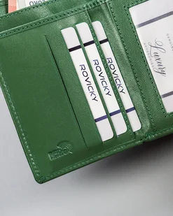 Cavaldi 4U Portfel damski skórzany RFID stop pionowy zatrzask - Portfele - miniaturka - grafika 8