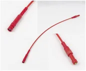 Przyciski spłukujące - Sanit linka do przycisku 2V czerwona, popychacz - miniaturka - grafika 1