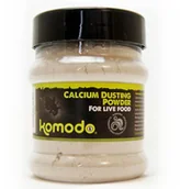 Pokarm dla płazów i gadów - komodo Komodo Calcium Dusting Powder 200g - wapno z witaminą D3 Kom Calcium dust Powder 200g - miniaturka - grafika 1