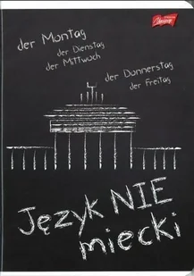 St. Majewski  Zeszyt A5 laminowany w kratkę 60 kartek Język niemiecki UNIPAP (różne wersje wzorów) - Książki do nauki języka niemieckiego - miniaturka - grafika 2