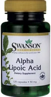 Witaminy i minerały dla sportowców - SWANSON ALA Alpha Lipoic Acid Kwas alfa liponowy 50 mg 120 kaps - miniaturka - grafika 1