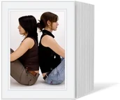 Ramki na zdjęcia - Daiber 1 X 125 endlospa ssep artouts 13 X 18 białe/szare linia 20120-O - miniaturka - grafika 1