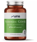 Witaminy i minerały dla sportowców - UNS Różeniec Górski 500mg Ekstrakt 10:1 90vegcaps - miniaturka - grafika 1