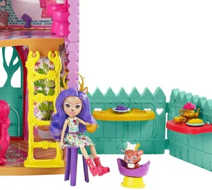 Mattel Enchantimals Zestaw Mały Domek Jelonków + lalka GYJ18 GYJ18 - Domki dla lalek - miniaturka - grafika 9