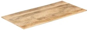 vidaXL Blat stołu, lite drewno mango, 15-16 mm, 100x60 cm vidaXL - Blaty meblowe i parapety okienne - miniaturka - grafika 9