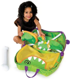 Trunki JEŻDŻĄCA WALIZECZKA JEŹDZIK 2w1 TRUNKISAURUS TRU-R066 - Walizki dla dzieci - miniaturka - grafika 11