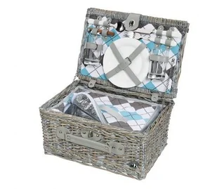 Cilio Kosz piknikowy Stresa Deluxe oliwkowy CI-155716 - Pudła i pojemniki do przechowywania - miniaturka - grafika 4