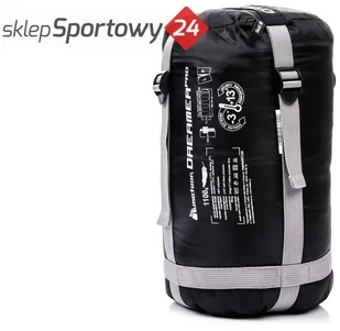 Meteor ŚPIWÓR DREAMER PRO ZAMEK PRAWY CZARN - Śpiwory - miniaturka - grafika 5