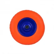 Pozostałe wyposażenie warsztatu - GEKO Koło do taczki pełne 4.00-6 PU pomarańczowe 2279 G71027 - miniaturka - grafika 1