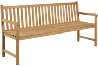 Ławki ogrodowe - vidaXL Ławka ogrodowa, 175 cm, lite drewno tekowe - miniaturka - grafika 1