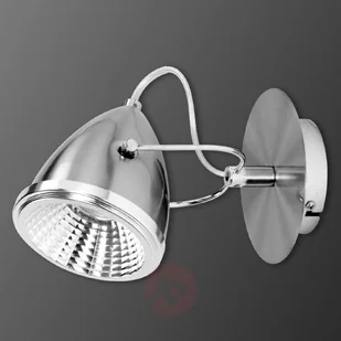 Spotlight Kinkiet LAMPA ścienna OPRAWA LED metalowa OLIVER 5109127 satyna Chrom - Lampy ścienne - miniaturka - grafika 2