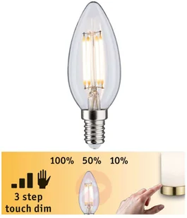Paulmann świeca LED E14 5W filament 3-step-dim - Żarówki LED - miniaturka - grafika 3