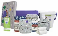 Pieluchy - Bambino Mio Mio SOCOMP NOMFR PET miosolo pieluchy materiałowe, kompletny zestaw, puszyste przyjaciele, wielokolorowe, 5,3 kg - miniaturka - grafika 1