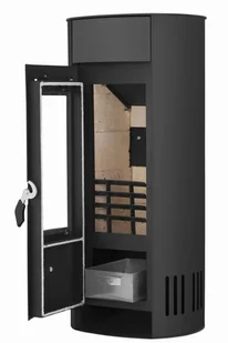 Ekoprojekt 198 TOPGAR Piec stalowy 6kW średnica wylotu spalin 120 mm) spełnia anty-smogowy EkoProjekt 19877502 77502-uniw - Piece wolnostojące - miniaturka - grafika 4