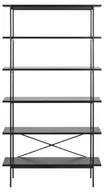 Regały - Actona Regał Angus czarny 244834 [16135322] - miniaturka - grafika 1