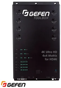 GEFEN Switch HDMI 4K UHD (4xIN - 4xOUT) Gefen GTB-HD4K2K-444-BLK : Kolor - Czarny - Rozgałęźniki i multiswitche do TV-SAT - miniaturka - grafika 2
