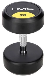 HMS Hantla 20 kg gumowana Pro HG HMS - Hantle i ciężarki - miniaturka - grafika 3