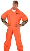 Stroje karnawałowe - WIDMANN Andreas 00643  dorośli kostium taetowierter niebieskie, górna część z mięśni ramion i spodni, pomarańczowy, s, pomarańczowy - miniaturka - grafika 1