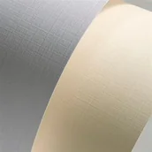 Artykuły biurowe - Karton ozdobny Płótno 280g 10 arkuszy kremowy - miniaturka - grafika 1