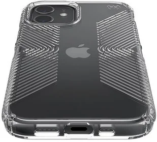 Speck Presidio Perfect-Clear with Grips - Etui na iPhone 12 / iPhone 12 Pro z powłoką MICROBAN (Clear) 138493-5085 - Etui i futerały do telefonów - miniaturka - grafika 4