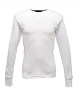 Skarpetki sportowe męskie - Regatta Thermal Long Sleeve Vest -  l biały Rg289/Tru112 - miniaturka - grafika 1