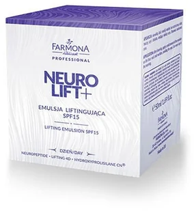 Farmona NEUROLIFT Emulsja liftingująca SPF15 50ml - Pielęgnacja stóp - miniaturka - grafika 2