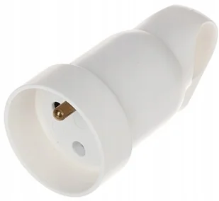 Legrand Gniazdo przenośne 2P+Z 16A z uchwytem białe 50104 - Gniazdka elektryczne - miniaturka - grafika 3