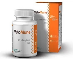 VetExpert VetoMune 60 kapsułek - Suplementy i witaminy dla psów - miniaturka - grafika 3