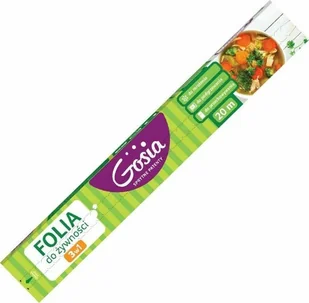 Gosia POLITAN folia do żywności 20m 3w1 z nożykiem 6406 23218 - Folia, papier śniadaniowy, serwetki - miniaturka - grafika 2