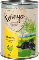Mokra karma dla kotów - Feringa Single Meat Menu 12 x 410 g Kurczak z dynią i kocimiętką - miniaturka - grafika 1