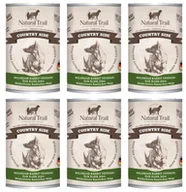 Mokra karma dla psów - Natural Trail NATURAL TRAIL PIES pusz.400g COUNTRY WILDBOAR RABBIT VENISON 6 Z004121 - miniaturka - grafika 1