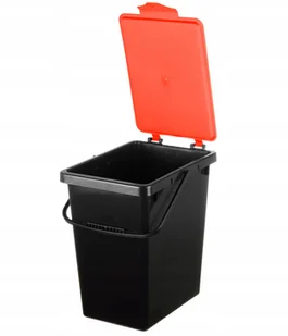 Wiadro Kosz Do Segregacji Z Pokrywą Polskie 10L ż - Kosze na śmieci - miniaturka - grafika 5