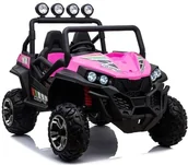 Pojazdy elektryczne dla dzieci - Import LEANToys Auto na Akumulator Buggy S2588 Różowy - miniaturka - grafika 1