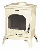 Wkłady kominkowe - Invicta invicta1 Piec kominkowy SEVILLE emalia kremowa 6192-46 6192-46 - miniaturka - grafika 1