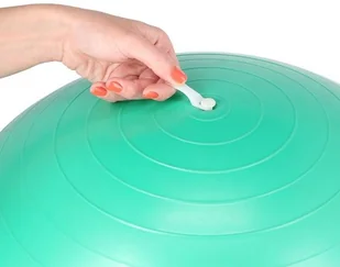 HMS YB01 65CM ŚLIWKOWA PIŁKA GIMNASTYCZNA - Piłki do ćwiczeń - miniaturka - grafika 4